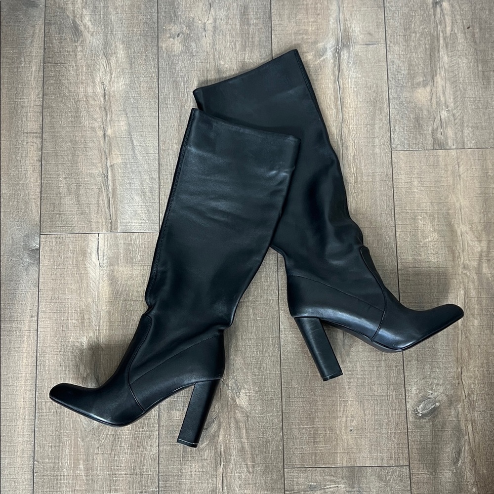 Eton Black Leather Boot